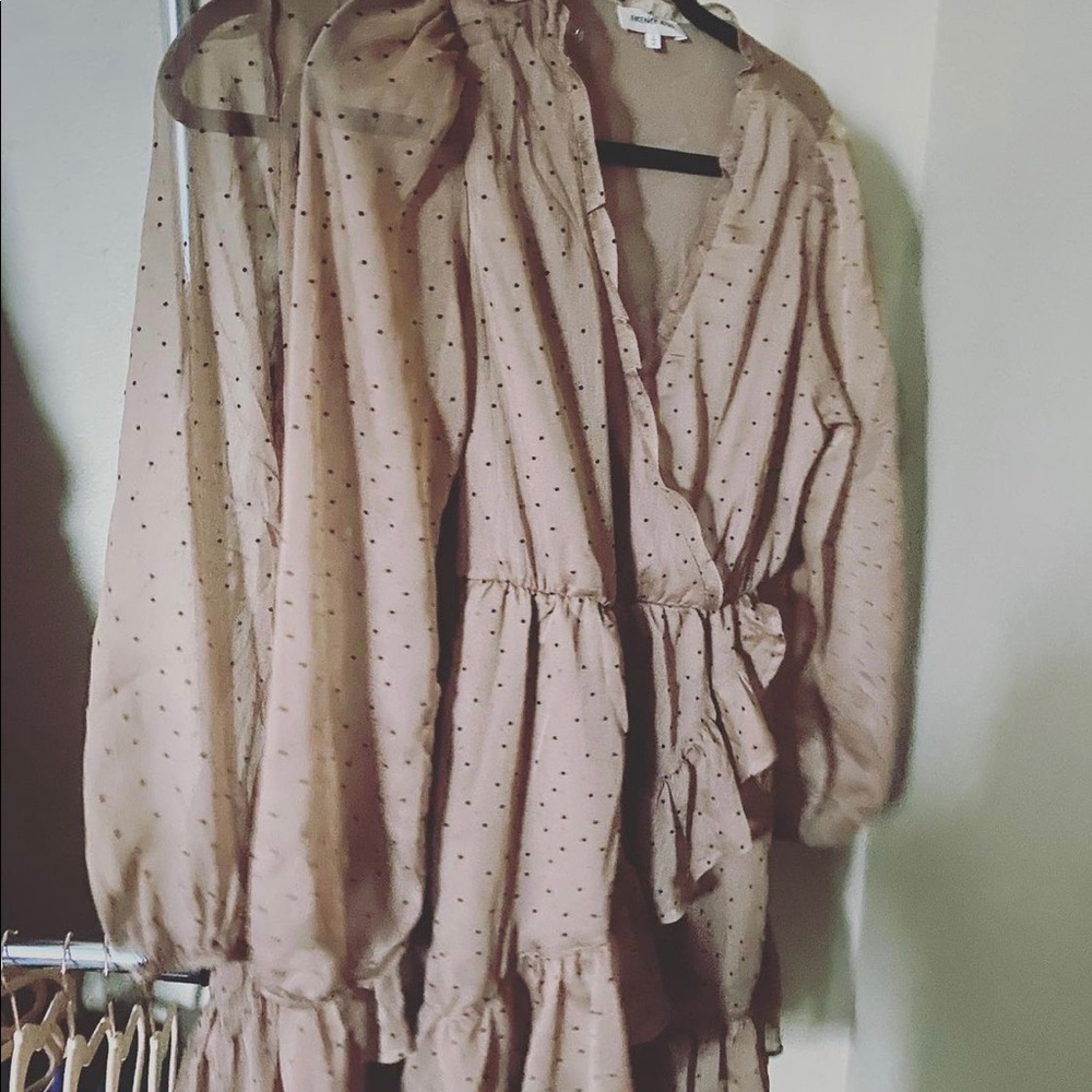 Tan Dress